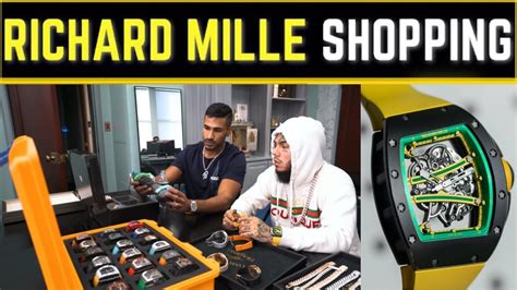 richard mille 6ix 9ine|6ix9ine timepiece trading.